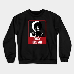 Foxy brown ~~~ 90s retro Crewneck Sweatshirt